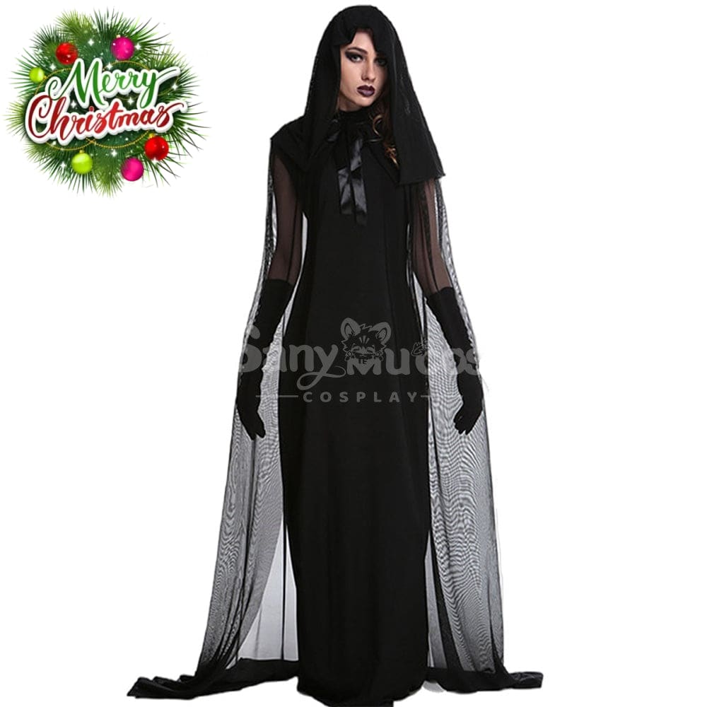 【In Stock】Halloween Cosplay Witch Ghost Wife Costume Costumes