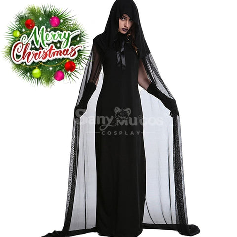 【In Stock】Halloween Cosplay Witch Ghost Wife Costume Costumes