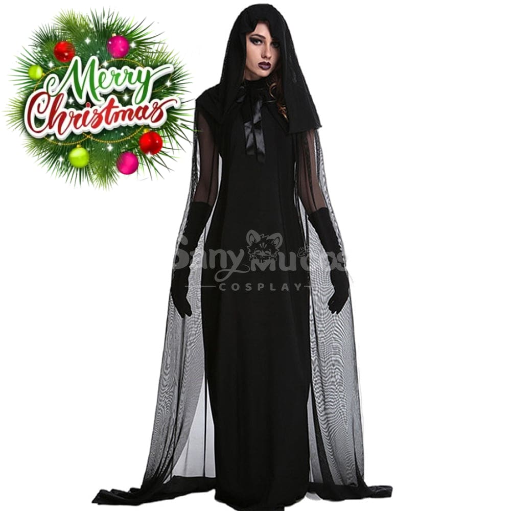 【In Stock】Halloween Cosplay Witch Ghost Wife Costume Costumes