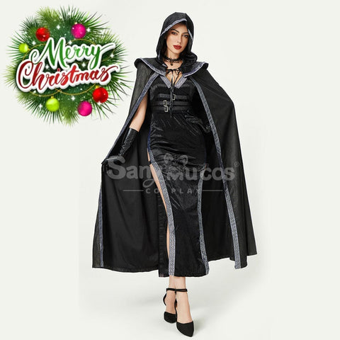 【In Stock】Halloween Cosplay Witch Gothic Style Sexy Dress Stage Performance Costume Costumes