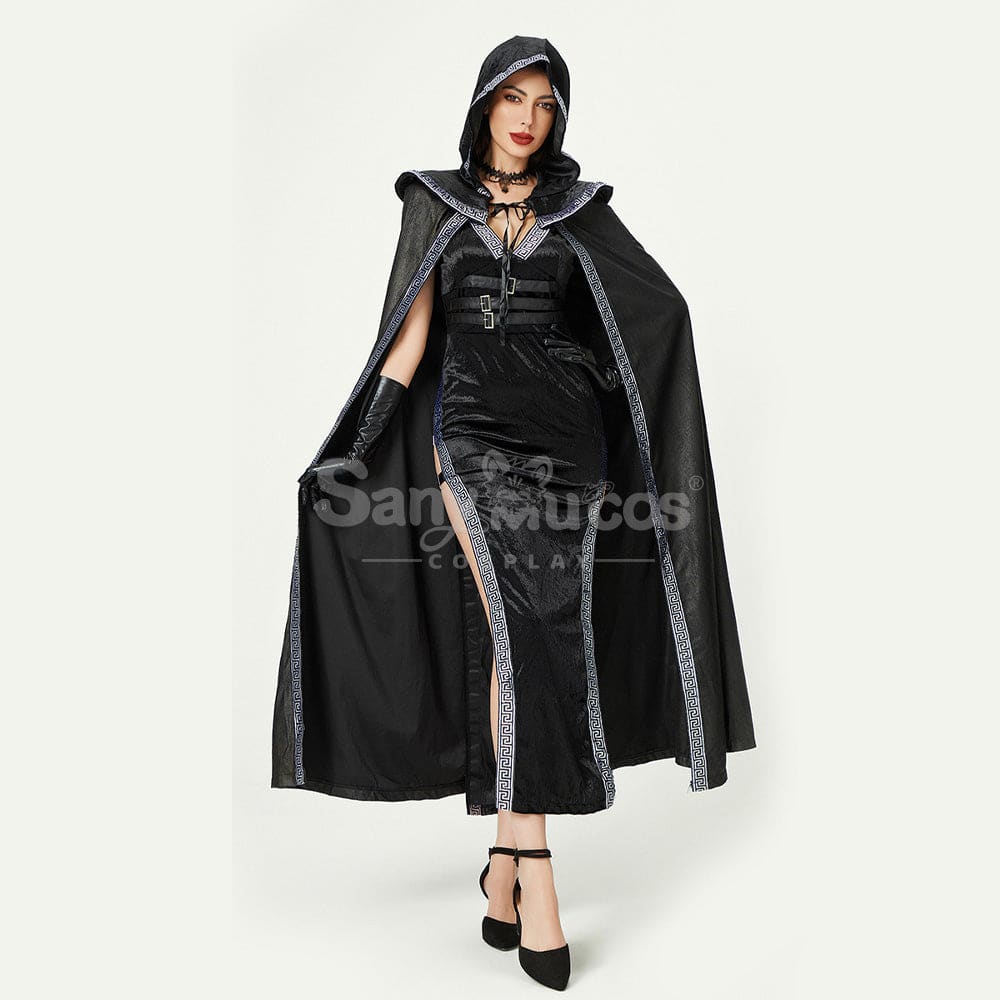 【In Stock】Halloween Cosplay Witch Gothic Style Sexy Dress Stage Performance Costume Costumes