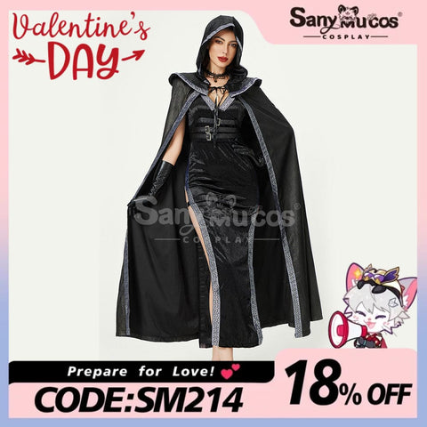 【In Stock】Halloween Cosplay Witch Gothic Style Sexy Dress Stage Performance Costume Costumes