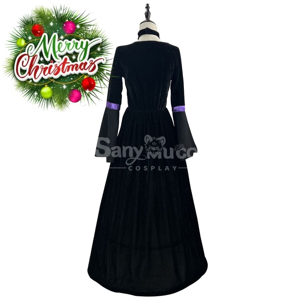 【In Stock】Halloween Cosplay Witch Long Dress Stage Performance Costume Costumes