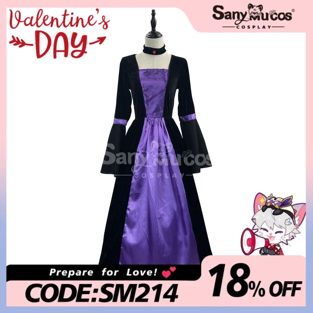 【In Stock】Halloween Cosplay Witch Long Dress Stage Performance Costume Costumes