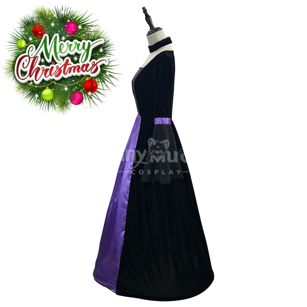 【In Stock】Halloween Cosplay Witch Long Dress Stage Performance Costume Costumes