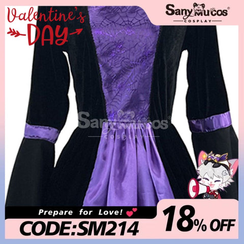 【In Stock】Halloween Cosplay Witch Long Dress Stage Performance Costume Costumes