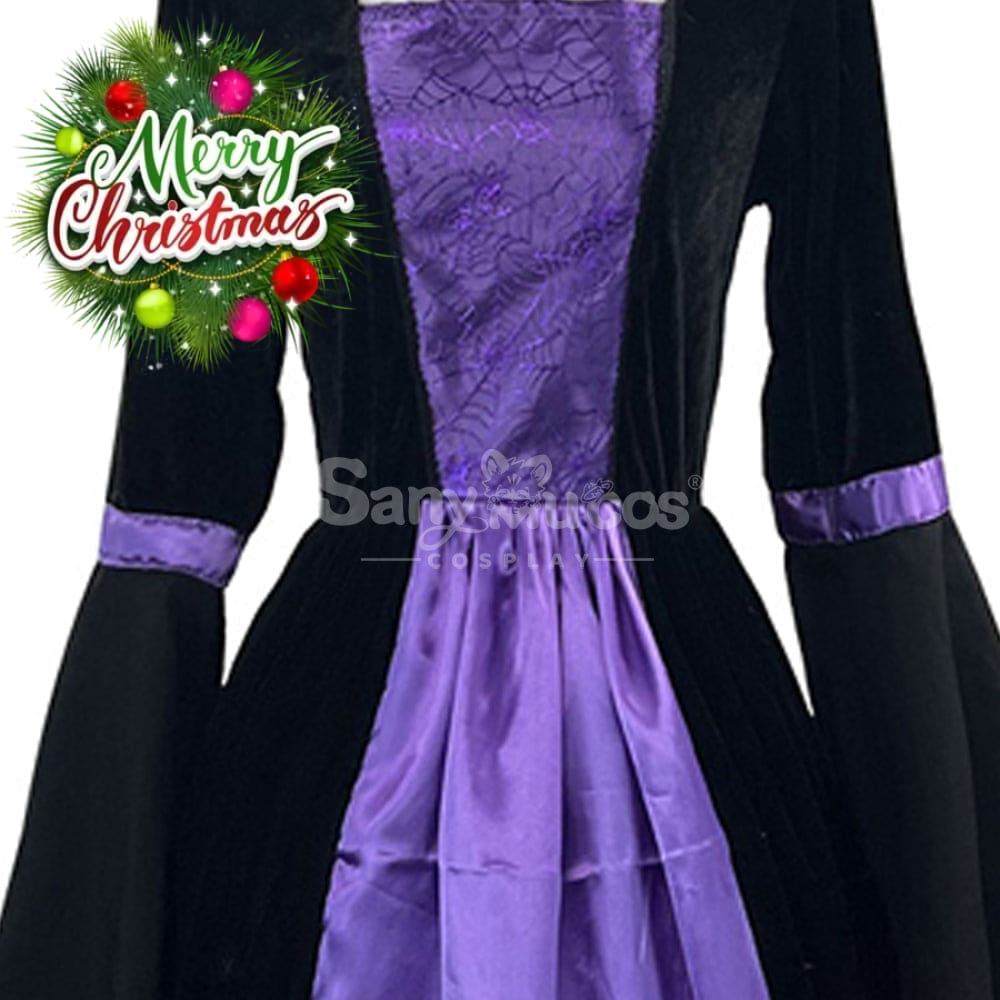 【In Stock】Halloween Cosplay Witch Long Dress Stage Performance Costume Costumes