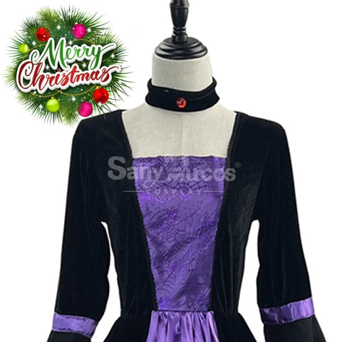 【In Stock】Halloween Cosplay Witch Long Dress Stage Performance Costume Costumes