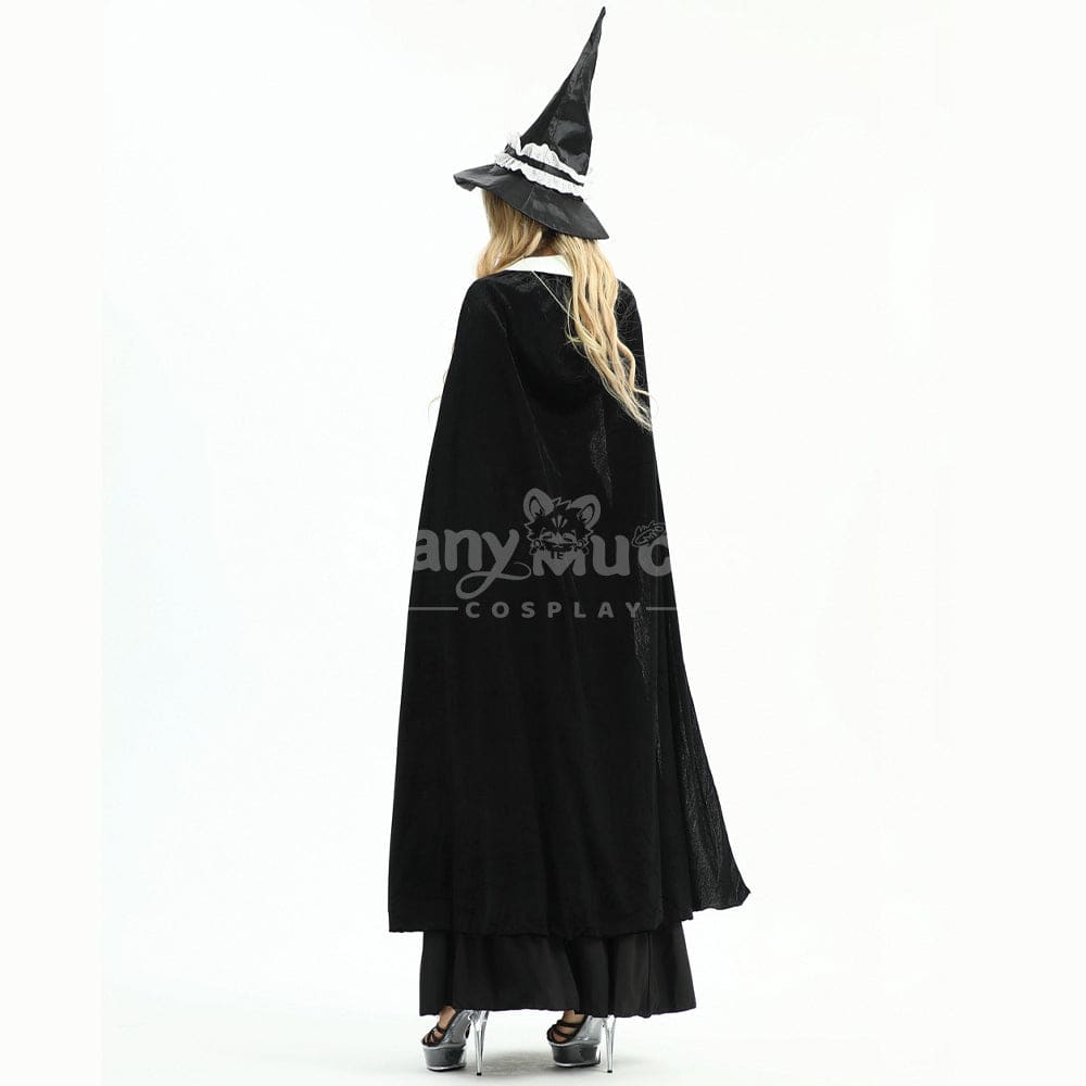 【In Stock】Halloween Cosplay Witch Magic Robe Stage Performance Costume Costumes