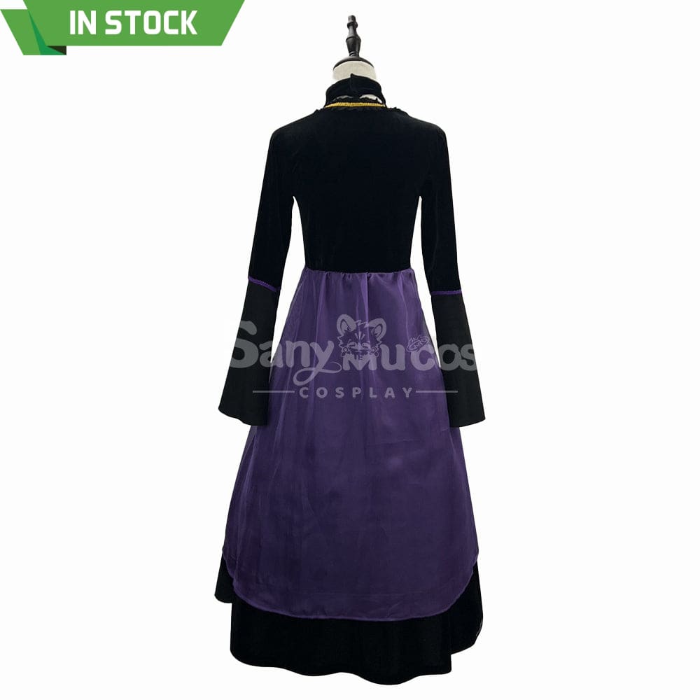 【In Stock】Halloween Cosplay Witch Purple Dress Stage Performance Costume Costumes