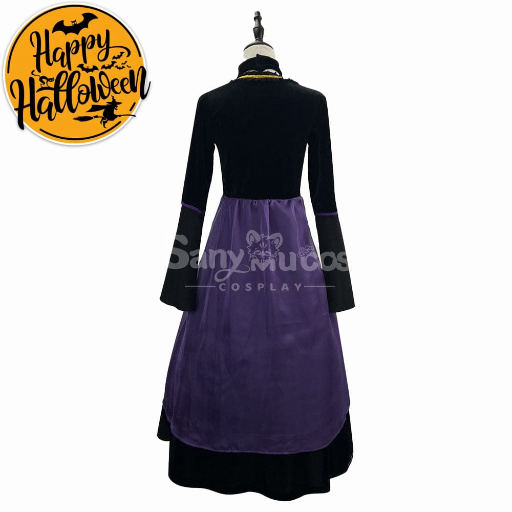 【In Stock】Halloween Cosplay Witch Purple Dress Stage Performance Costume Costumes