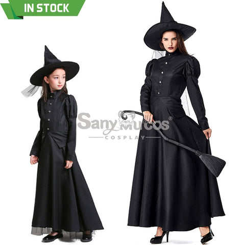 【In Stock】Halloween Cosplay Witches Costume Family Edition Costumes