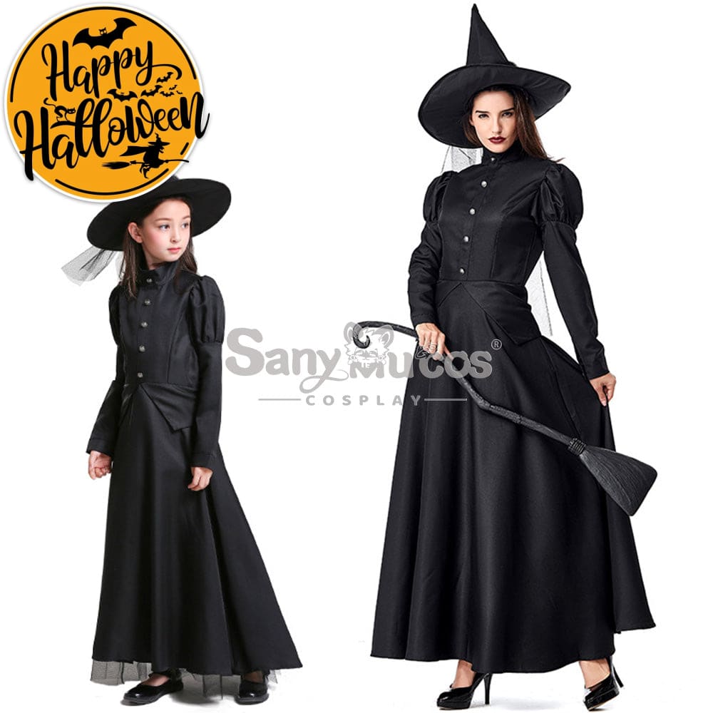 【In Stock】Halloween Cosplay Witches Costume Family Edition Costumes