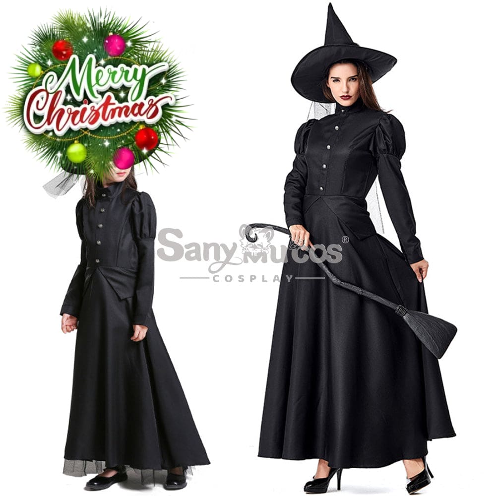 【In Stock】Halloween Cosplay Witches Costume Family Edition Costumes