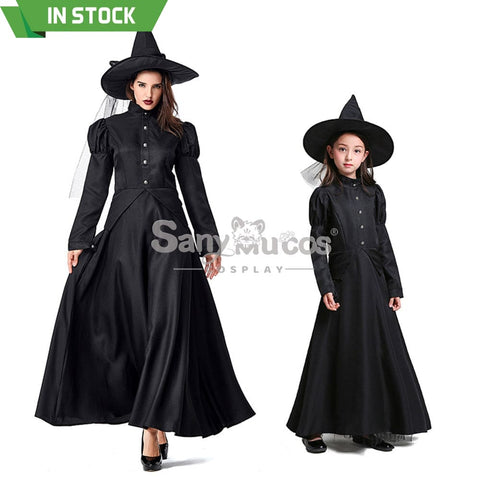 【In Stock】Halloween Cosplay Witches Costume Family Edition Costumes