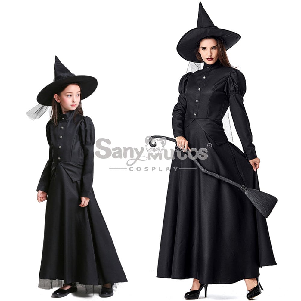 【In Stock】Halloween Cosplay Witches Costume Family Edition Costumes