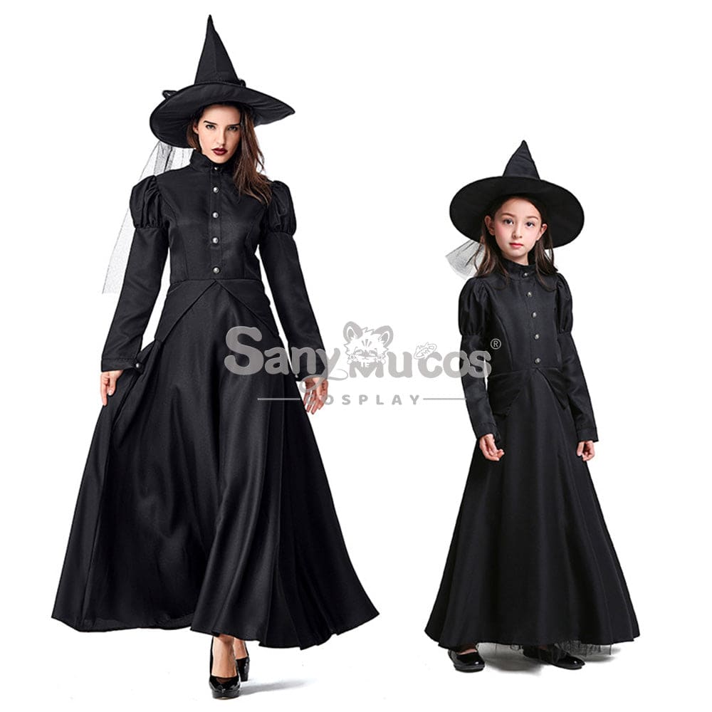 【In Stock】Halloween Cosplay Witches Costume Family Edition Costumes