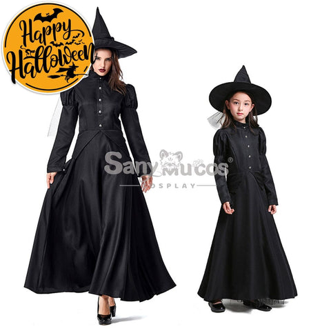 【In Stock】Halloween Cosplay Witches Costume Family Edition Costumes