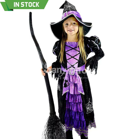 【In Stock】Halloween Cosplay Witches Costume Kid Size Costumes