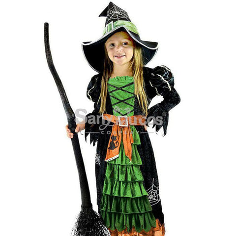 【In Stock】Halloween Cosplay Witches Costume Kid Size Costumes