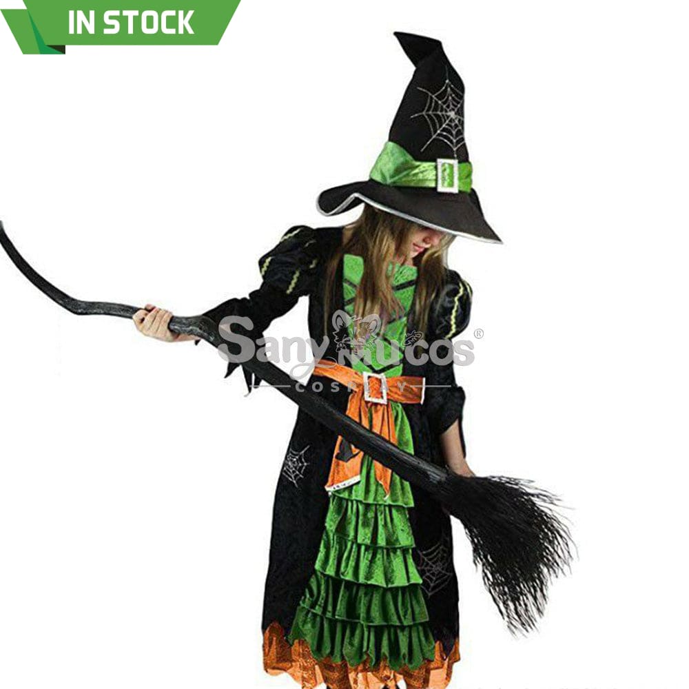 【In Stock】Halloween Cosplay Witches Costume Kid Size Costumes