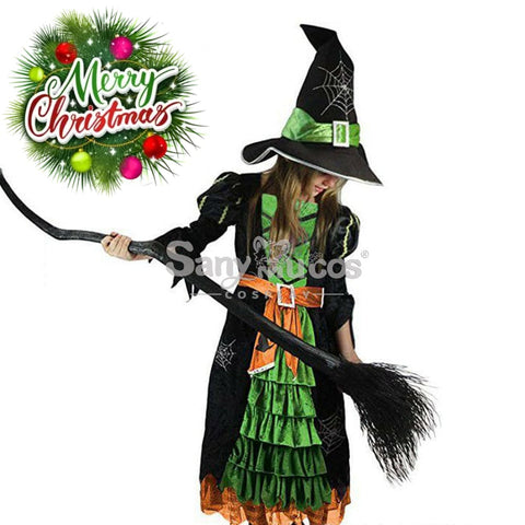 【In Stock】Halloween Cosplay Witches Costume Kid Size Costumes