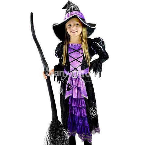 【In Stock】Halloween Cosplay Witches Costume Kid Size Costumes