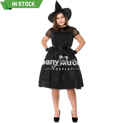 【In Stock】Halloween Cosplay Witches Costume Plus Size Costumes