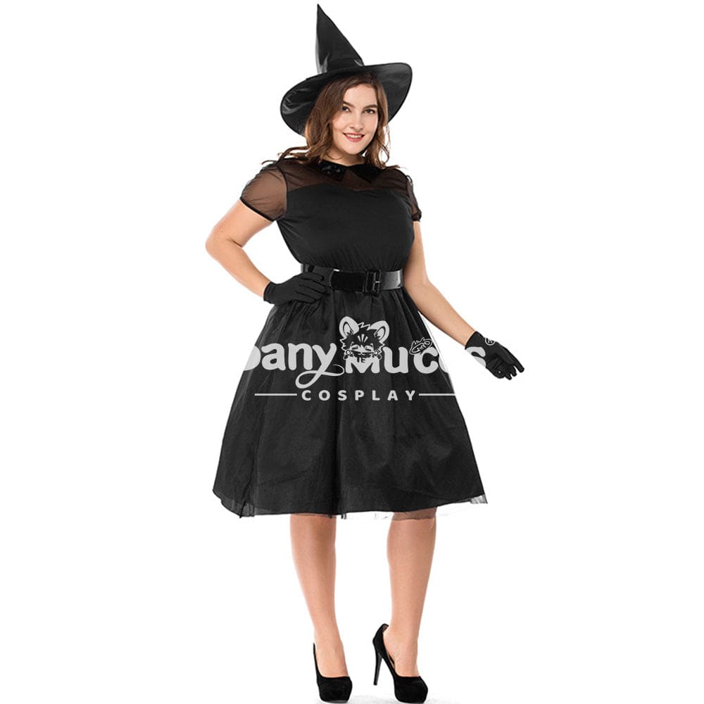 【In Stock】Halloween Cosplay Witches Costume Plus Size Costumes