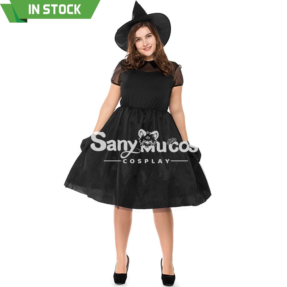 【In Stock】Halloween Cosplay Witches Costume Plus Size Costumes