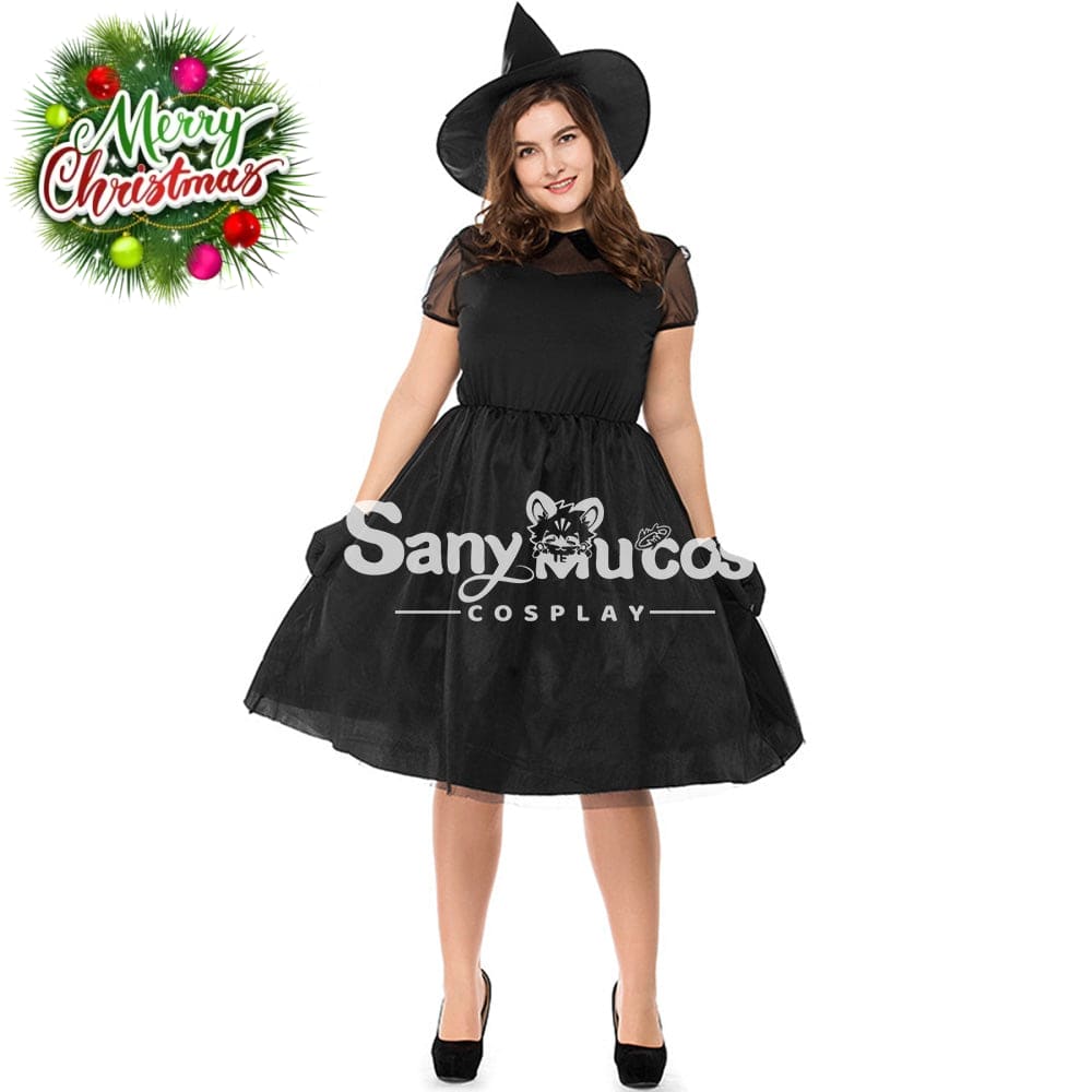 【In Stock】Halloween Cosplay Witches Costume Plus Size Costumes