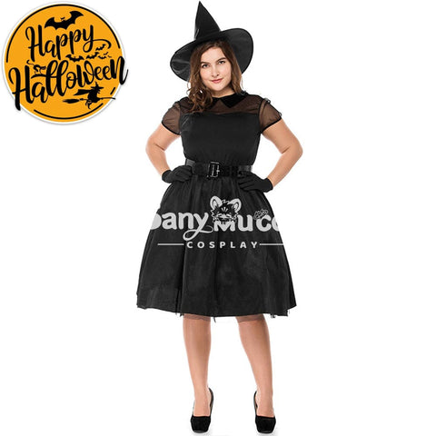 【In Stock】Halloween Cosplay Witches Costume Plus Size Costumes