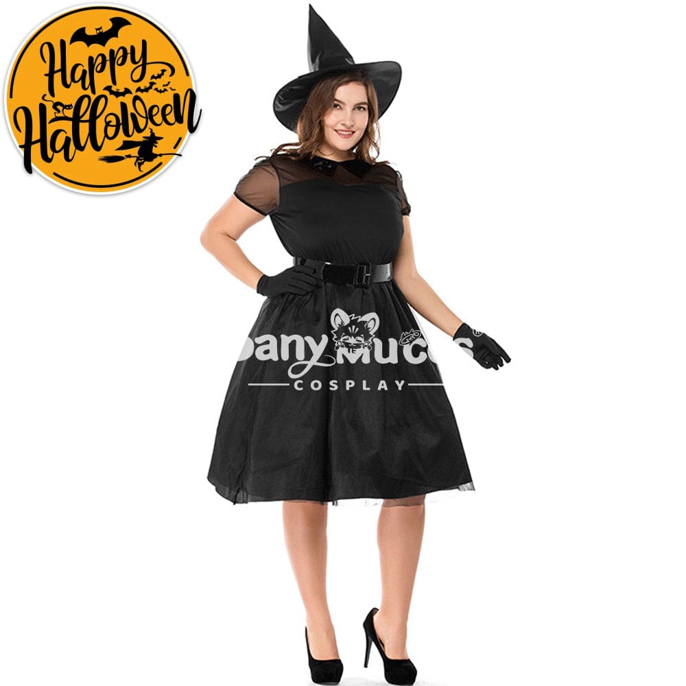 【In Stock】Halloween Cosplay Witches Costume Plus Size Costumes
