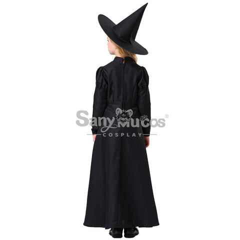 【In Stock】Halloween Cosplay Witches Long Dress Costume Kid Size Costumes