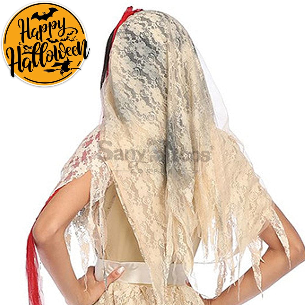 【In Stock】Halloween Cosplay Zombie Ghost Wife Costume Costumes
