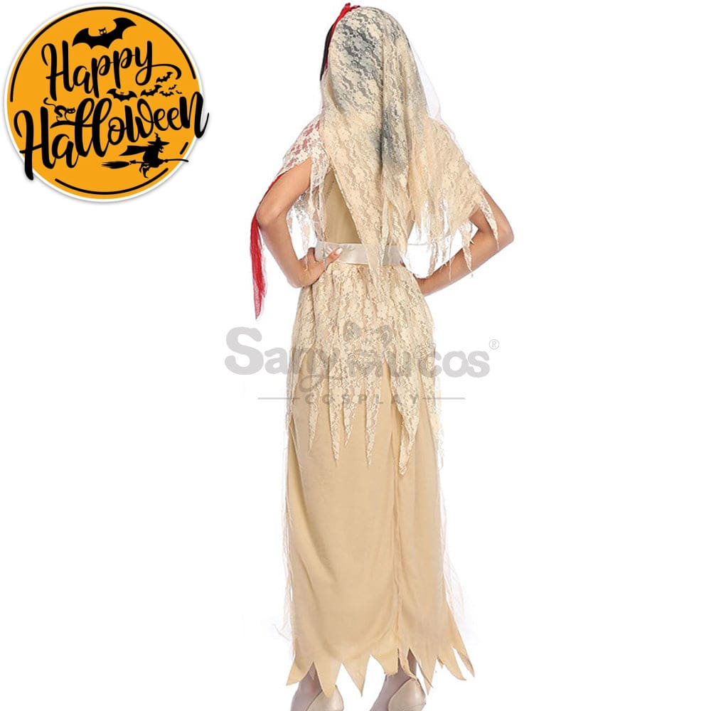 【In Stock】Halloween Cosplay Zombie Ghost Wife Costume Costumes