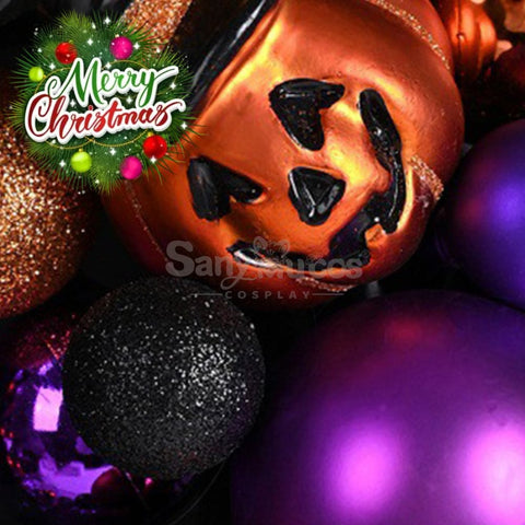 【In Stock】Halloween Decoration Front Door Wreath Cosplay Prop