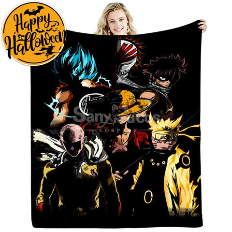【In Stock】Halloween Props Dragon Ball Blanket 75*100Cm / #1 Cosplay Prop