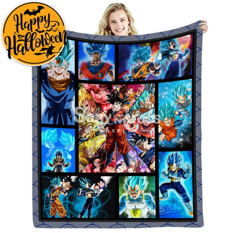 【In Stock】Halloween Props Dragon Ball Blanket 75*100Cm / #10 Cosplay Prop