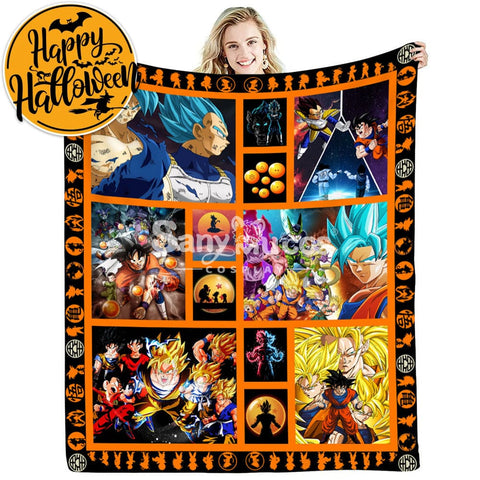 【In Stock】Halloween Props Dragon Ball Blanket 75*100Cm / #2 Cosplay Prop