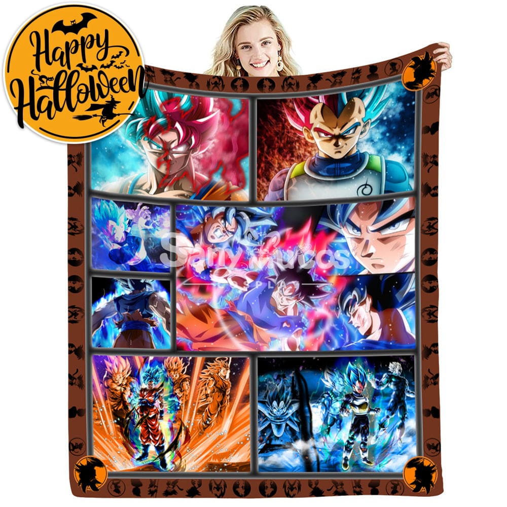 【In Stock】Halloween Props Dragon Ball Blanket 75*100Cm / #3 Cosplay Prop