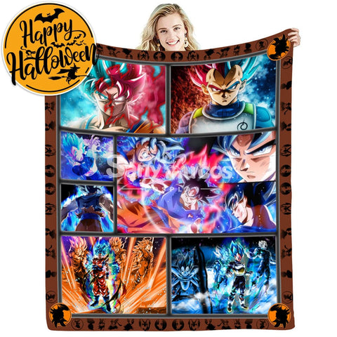 【In Stock】Halloween Props Dragon Ball Blanket 75*100Cm / #3 Cosplay Prop