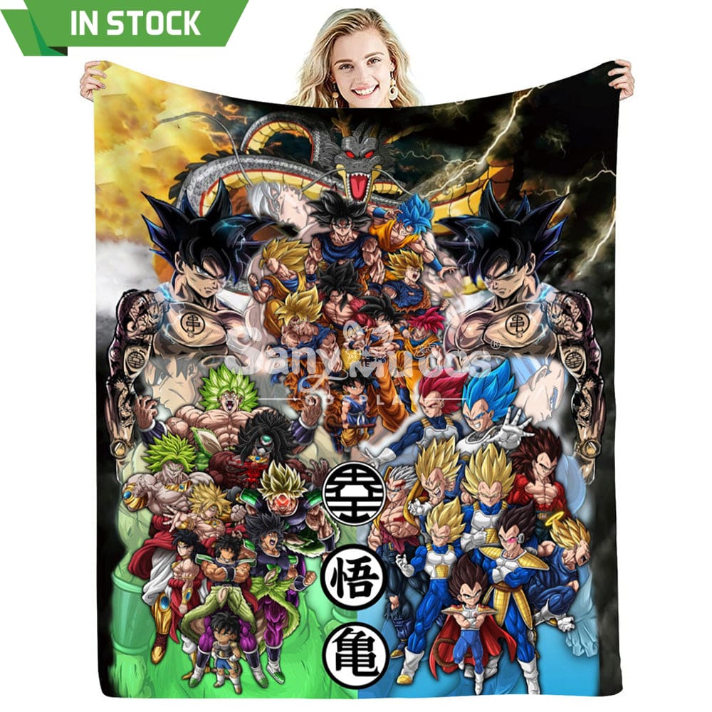 【In Stock】Halloween Props Dragon Ball Blanket 75*100Cm / #4 Cosplay Prop