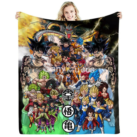 【In Stock】Halloween Props Dragon Ball Blanket 75*100Cm / #4 Cosplay Prop