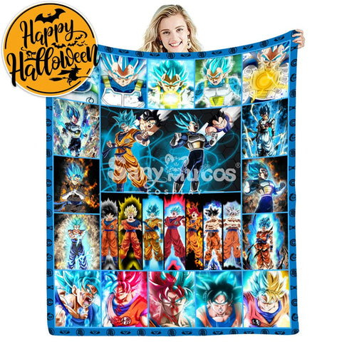 【In Stock】Halloween Props Dragon Ball Blanket 75*100Cm / #5 Cosplay Prop