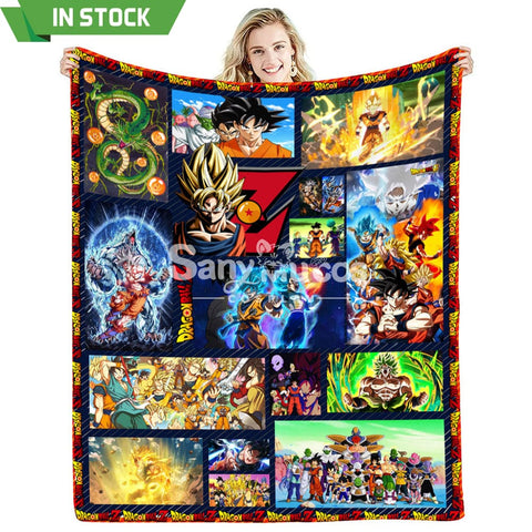 【In Stock】Halloween Props Dragon Ball Blanket 75*100Cm / #7 Cosplay Prop