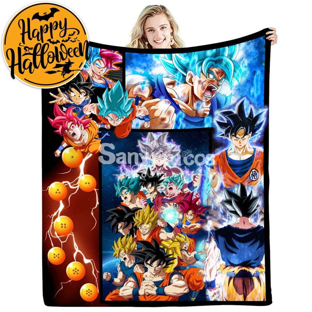 【In Stock】Halloween Props Dragon Ball Blanket 75*100Cm / #8 Cosplay Prop