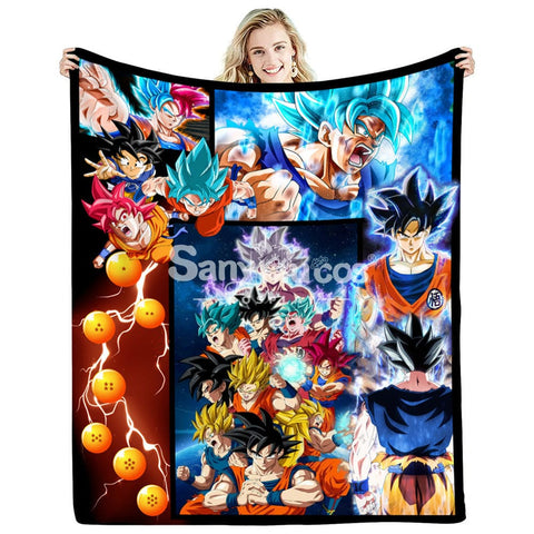 【In Stock】Halloween Props Dragon Ball Blanket 75*100Cm / #8 Cosplay Prop