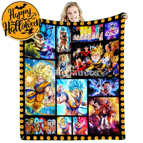 【In Stock】Halloween Props Dragon Ball Blanket 75*100Cm / #9 Cosplay Prop