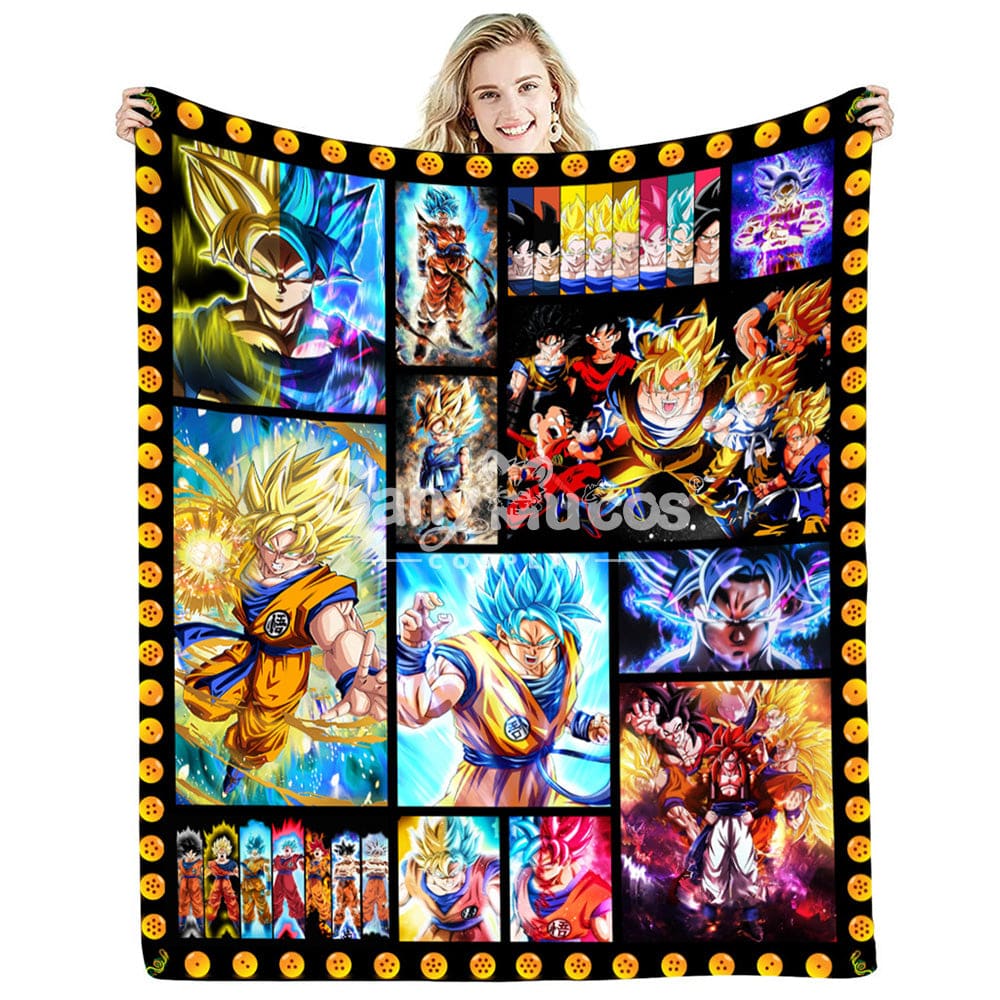 【In Stock】Halloween Props Dragon Ball Blanket 75*100Cm / #9 Cosplay Prop